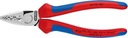 Krimpovacie kliešte na káblové objímky 0,25-16mm 180mm 97 72 180 KNIPEX