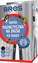 Magnetická sieťka proti hmyzu Bros 100x220cm čierna