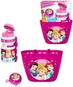 Set Basket Fľaša na vodu Disney Princess zvonenie