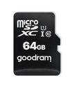 Karta Pamięci GOODRAM microSD 64GB CL10 UHS I