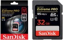 Karta SanDisk 32GB Extreme Pro SDHC U3 pre 4K UHD