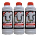 3x Rurex Pro 1L - Čistič odtokov na potrubia a odtoky