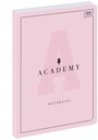 Brulion ACADEMY PASTEL B5 notebook 128k GRID PT