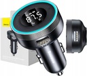 BASEUS CHARGER FM TRANSMITTER BLUETOOTH 5.0 s testerom batérií