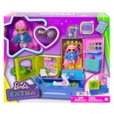 Barbie Extra Set Malá bábika + zvieratká HDY91