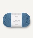 Priadza merino vlna Sunday blue sky Sandnes