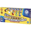 Astra plagátové farby v tube 12col 30ml 83110901