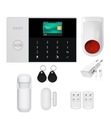 Bezdrôtový GSM alarm + WiFi HXA005 R1 + siréna. priamy