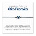 Ochranný náramok PROPHET'S EYE pre Lucky TALISMAN Navy Blue String