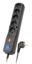 Lestar Power strip LV-530W black 1,5m