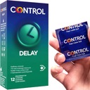 CONTROL DELAY kondómy odďaľujúce ejakuláciu, 12 ks