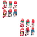 Santa's Socks Fashion Vianočné ponožky 12 párov