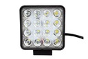 PRACOVNÁ LAMPA 16 LED 48W HALOGÉN 12 24V HOMOLOG E9