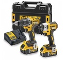 DEWALT COMBO SET 18V DCD791 SKRUTKOVAČ + DCF887 SKRUTKOVAČ 2 x 5,0Ah + WA