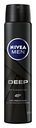 NIVEA DEODORANT DEEP SPRAY MEN 250 ML