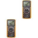 2x DC automatický digitálny multimeter