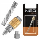 NEO TOOLS RÝCHLOKONEKTOR PRE KOMPRESOR S VÝVODOM HADICE 8x10mm 12-602