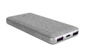 Powerbanka Silicon Power QP77 10000mAh 1x USB-C, 1x USB-A, šedá