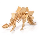 STEGOSAUR 3D MODEL PUZZZLE Z DREVA