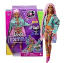 MATTEL BARBIE EXTRA SADA POHYBLIVÁ MÓDNA BÁBIKA 15 DOPLNKOV PRE ZVIERATÁ