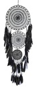 Dreamcatcher Black Veľké tri kolesá Boho 115cm