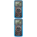 2x Display Voltage Meter Multimeter