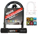 U-LOCK VISIACI ZÁMOK S ALARMOM KOVIX KTL16-210 ČIERNA