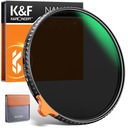 KF šedý filter 72mm NASTAVITEĽNÝ ND2-ND400 fader PRO