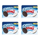 Oreo Dvojité kakaové sušienky s náplňou, markízy 170g x 4 ks