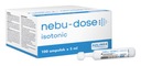 Nebu-Dose Izotonický, fyziologický soľný roztok, 100 ampuliek po 5 ml