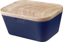 MELAMÍNOVÝ BUTTER DISH BRUNNER NAVY 13,5x9,5x6,5cm