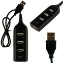 USB HUB 4-PORTOVÝ HUB USB 2.0 HUB