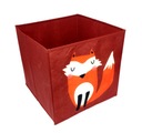 BOX TOY BOX ORGANIZÁTOR NA KALLAX NA KOMODU 30x30 FOX BOHO