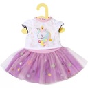 Dolly Moda - Košeľa + Tutu Unicorn 36cm