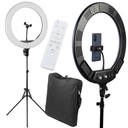 PRSTEŇOVÁ LAMPA 60W LED PRSTEŇOVÝ MAKEUP SELFIE STOJÍK + DIAĽK