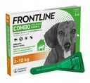 FRONTLINE COMBO SPOT-ON PILLERS DOGS 2-10kg 3ks