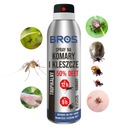 BROS Sprej proti komárom a kliešťom 50% TROPICAL DEET 90 ml