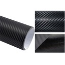 3D Carbon Fiber Car Rolls Lepiace fólie pre