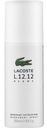 LACOSTE BLANC DEODORANT 150ML PRE MUŽOV SPREJ PÁNSKY L.12.12 BIELA ​​BIELA