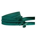 Páska na zips 5mm BOTTLE GREEN 20 zipsov 10 metrov