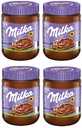 4x350g MILKA Lieskoorieškový arašidový krém