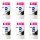 NIVEA Black White dámsky antiperspirant 6 x 50ml