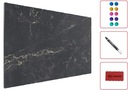 Tabuľa BLACK MARBLE 90x60 na turistické magnety