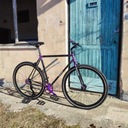 Jednorýchlostný mestský bicykel, veľkosť 53