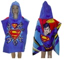 SUPERMAN DETSKÝ UTERÁK PONČO WRAP BAZÉN PLÁŽ