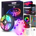 RGB LED PÁS 10M 230V 12V LED s diaľkovým ovládaním Veľmi výkonná APLIKÁCIA + NÁVOD