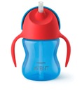 Avent SILVER Cup Fľaša so slamkou 200 ml 9 m+