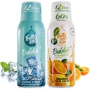 Dva sirupy FruttaMax Tonic + Orange Light 0,5l