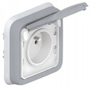 LEGRAND ZÁSUVKA IP55 PLEXO55 GREY HERMETIC OUTDOOR