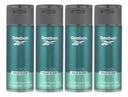 Reebok Cool Your Body Deodorant sprej pre mužov 4x150ml